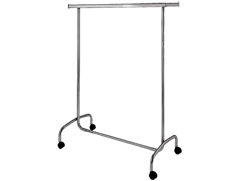 da 100 cm Fisso deposito Altezza Fissa e Regolabile con Ruote da 80mm 150/220cm Robusto carichi Pesanti Stender Appendiabiti Alta Portata per Negozi Ingrosso 