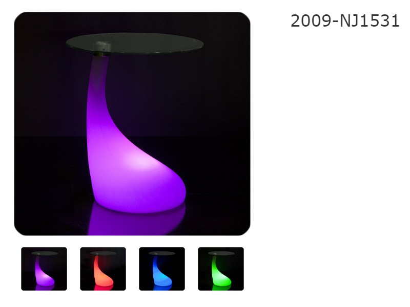 Tavolini luminosi da esterno per dehor vari colori